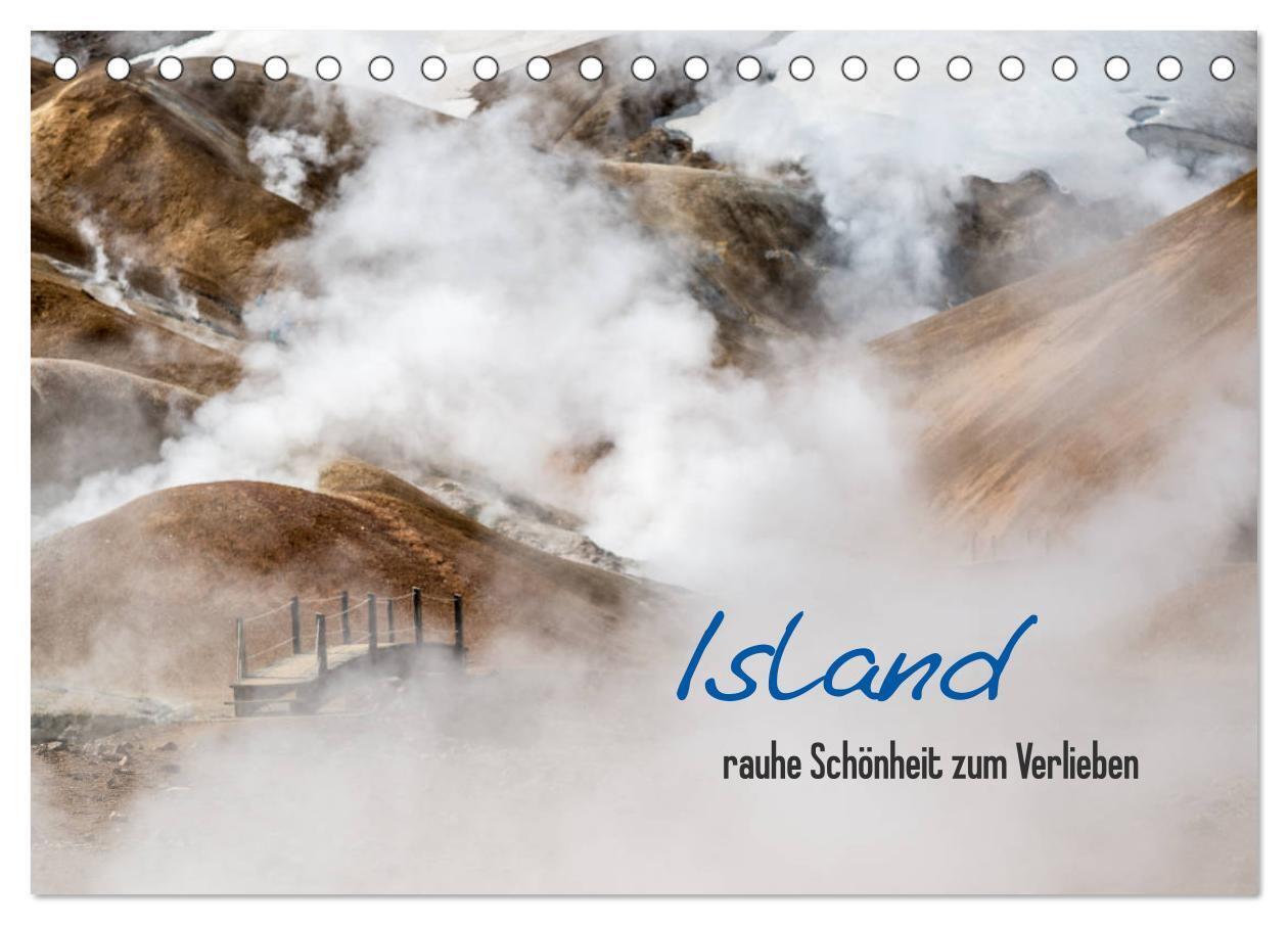Cover: 9783435409181 | Island - rauhe Schönheit zum Verlieben (Tischkalender 2025 DIN A5...