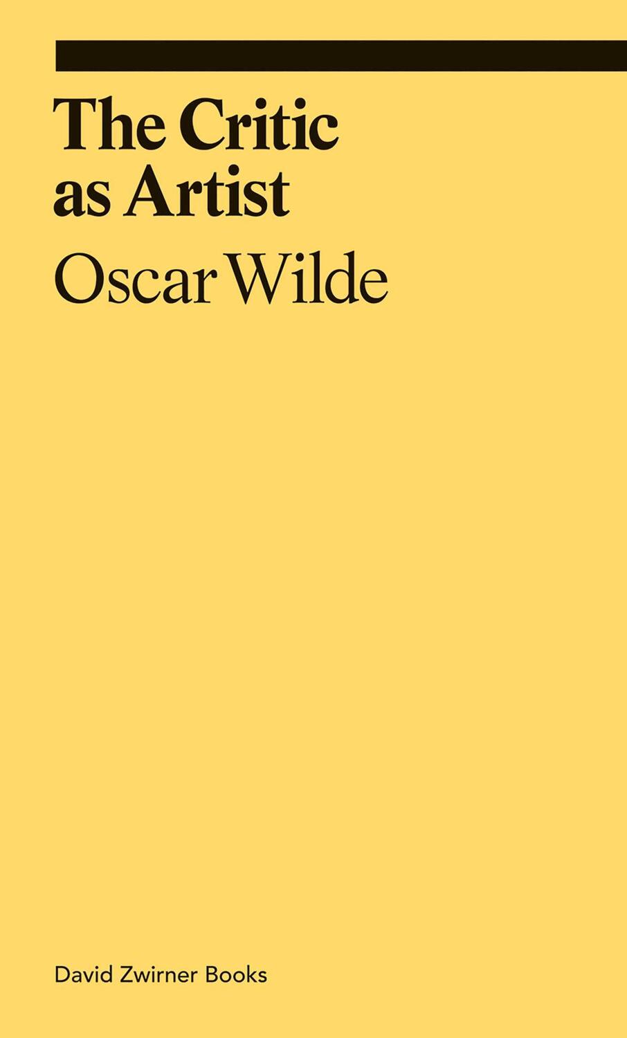 Cover: 9781644230039 | The Critic as Artist | Oscar Wilde | Taschenbuch | Ekphrasis | 2019