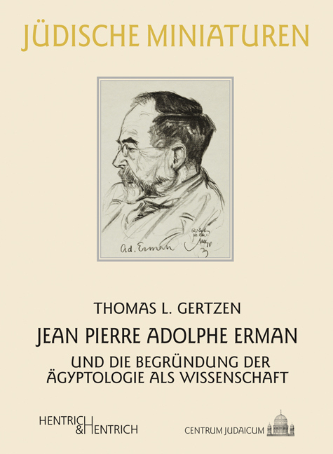 Cover: 9783955651268 | Jean Pierre Adolphe Erman und die Begründung der Ägyptologie als...