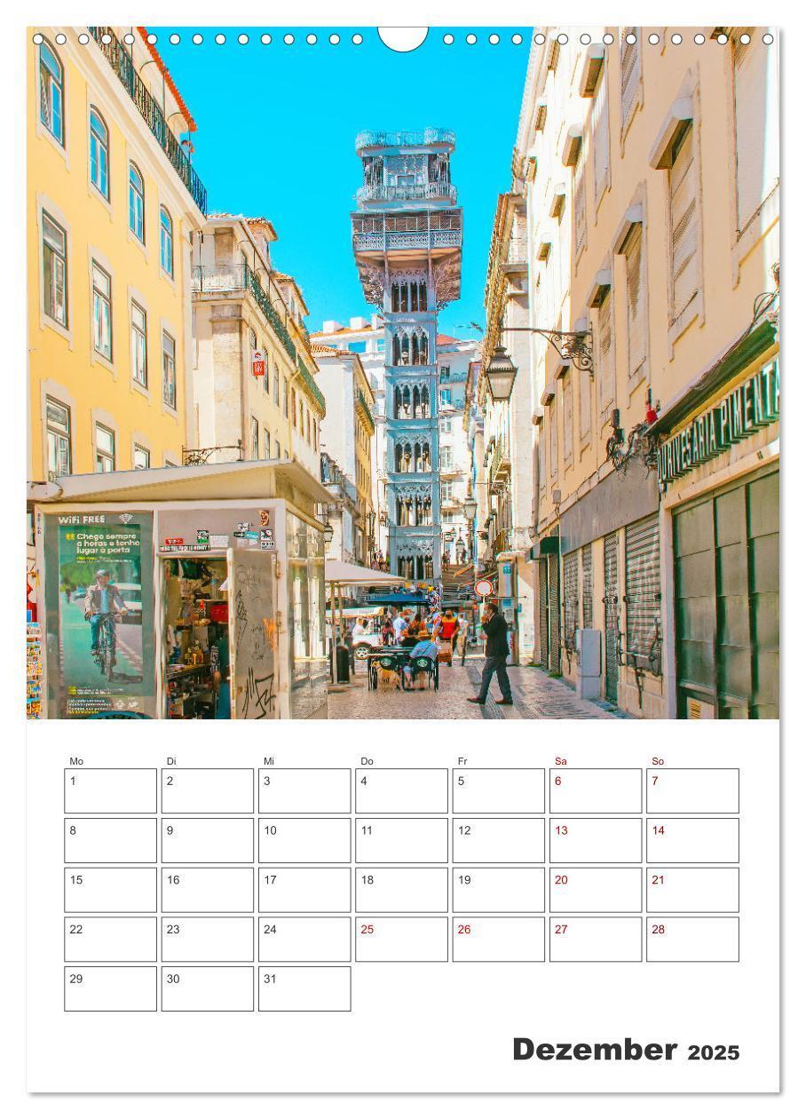 Bild: 9783435911684 | Lissabon - ein Traumreiseziel (Wandkalender 2025 DIN A3 hoch),...