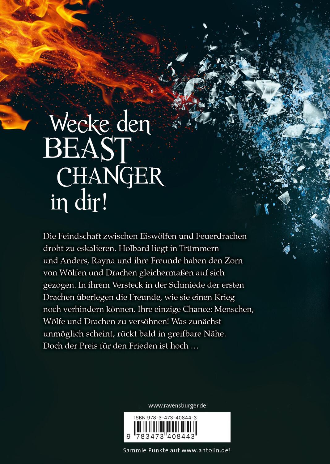Rückseite: 9783473408443 | Beast Changers, Band 3: Der Kampf der Tierwandler | Amie Kaufman