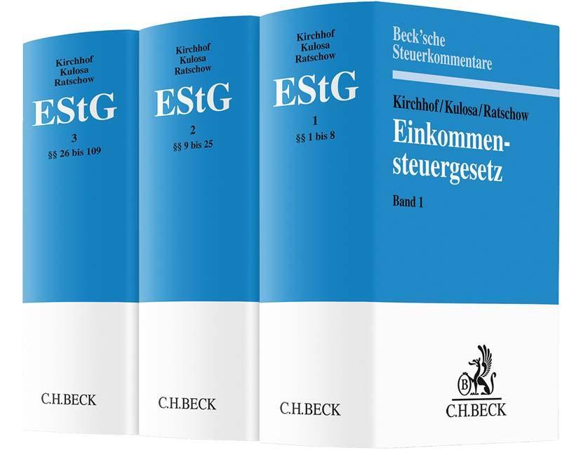 Cover: 9783406726804 | Einkommensteuergesetz. 3 Bände | Gesamtwerk in 3 Bänden | Taschenbuch