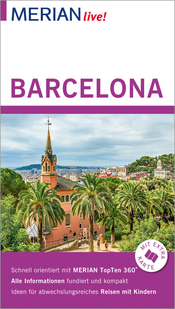 Cover: 9783834225078 | MERIAN live! Reiseführer Barcelona | Mit Extra-Karte zum Herausnehmen