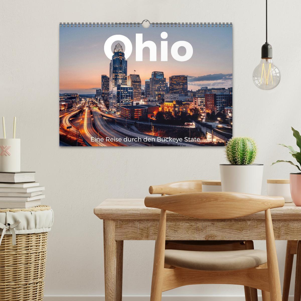 Bild: 9783435005734 | Ohio - Eine Reise durch den Buckeye State (Wandkalender 2025 DIN A3...