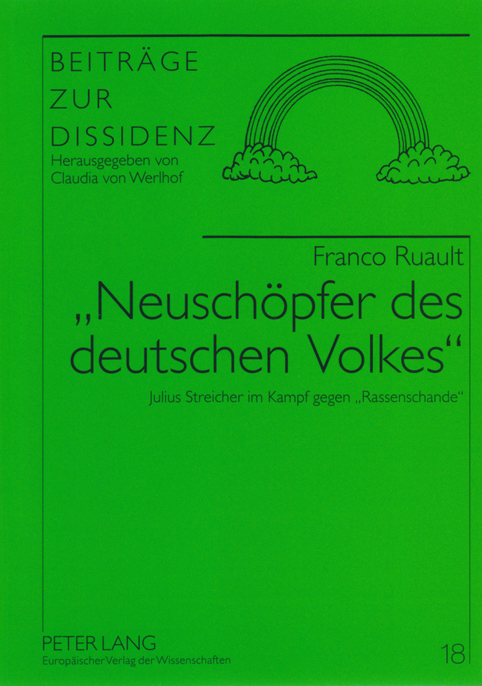 Cover: 9783631544990 | "Neuschöpfer des deutschen Volkes" | Franco Ruault | Taschenbuch