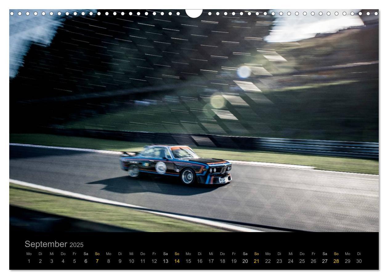 Bild: 9783435476572 | Classic BMW Racing (Wandkalender 2025 DIN A3 quer), CALVENDO...