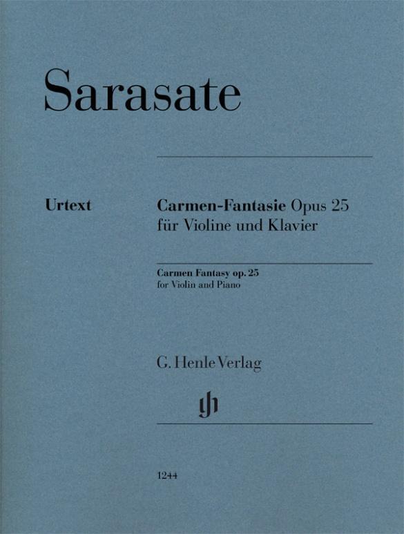 Cover: 9790201812441 | Carmen-Fantasie op. 25 für Violine und Klavier | Peter Jost | Buch