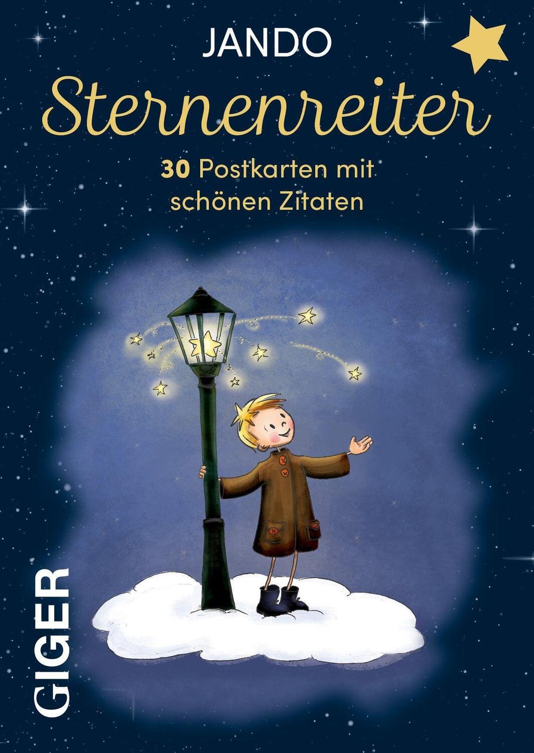 Cover: 9783039330652 | Postkartenset Sternenreiter | 30 Postkarten | Jando | Taschenbuch