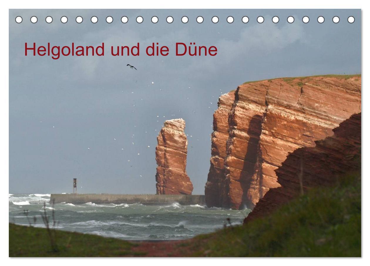 Cover: 9783435790685 | Helgoland und die Düne (Tischkalender 2025 DIN A5 quer), CALVENDO...