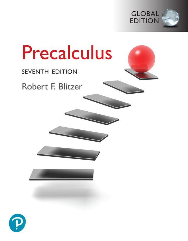 Cover: 9781292730967 | Precalculus, Global Edition | Robert Blitzer | Taschenbuch | Englisch