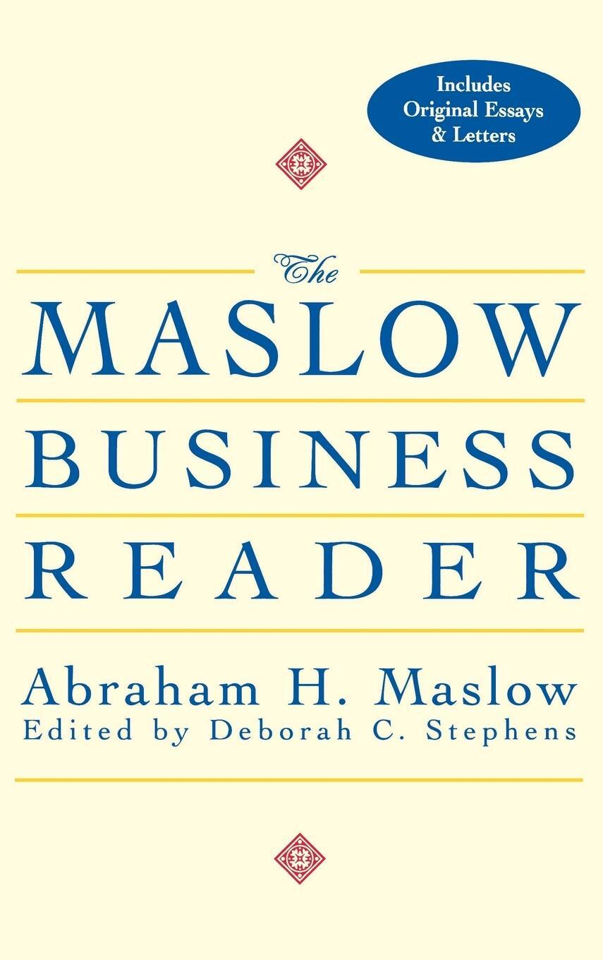 Cover: 9780471360087 | The Maslow Business Reader | Abraham Harold Maslow (u. a.) | Buch
