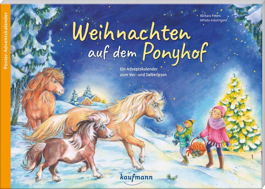 Cover: 9783780618030 | Weihnachten auf dem Ponyhof | Barbara Peters | Kalender | Deutsch