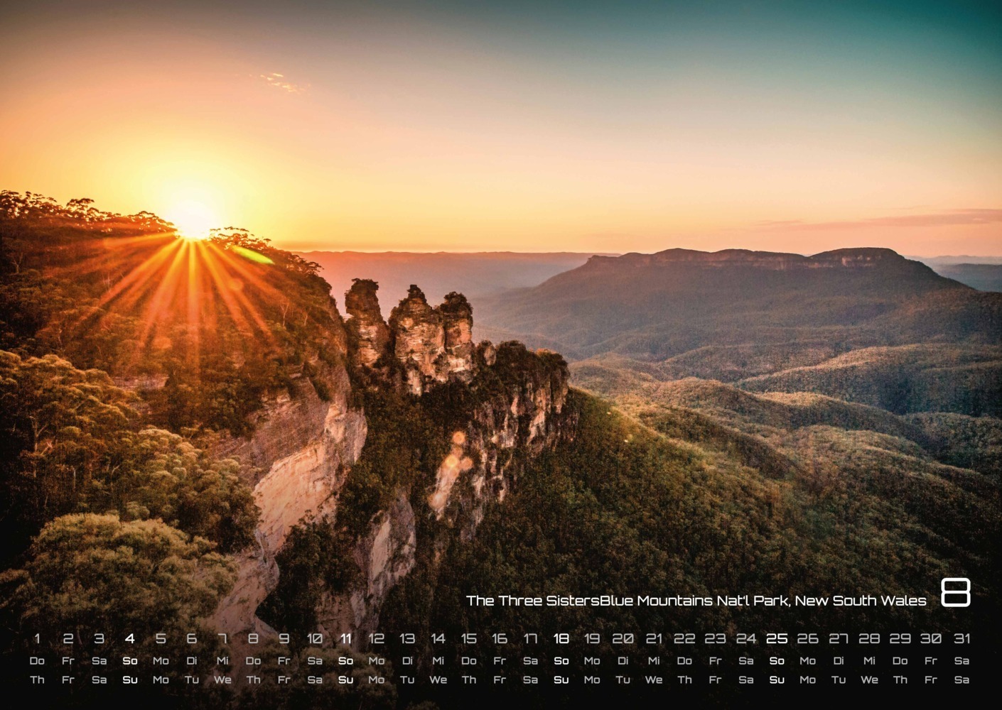 Bild: 9783986732035 | Australien - das Land der Kängurus - 2024 - Kalender DIN A2 | Kalender