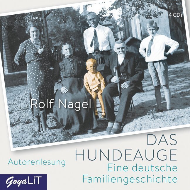 Cover: 9783833742415 | Das Hundeauge, 4 Audio-CD | Eine deutsche Familiengeschichte | Nagel
