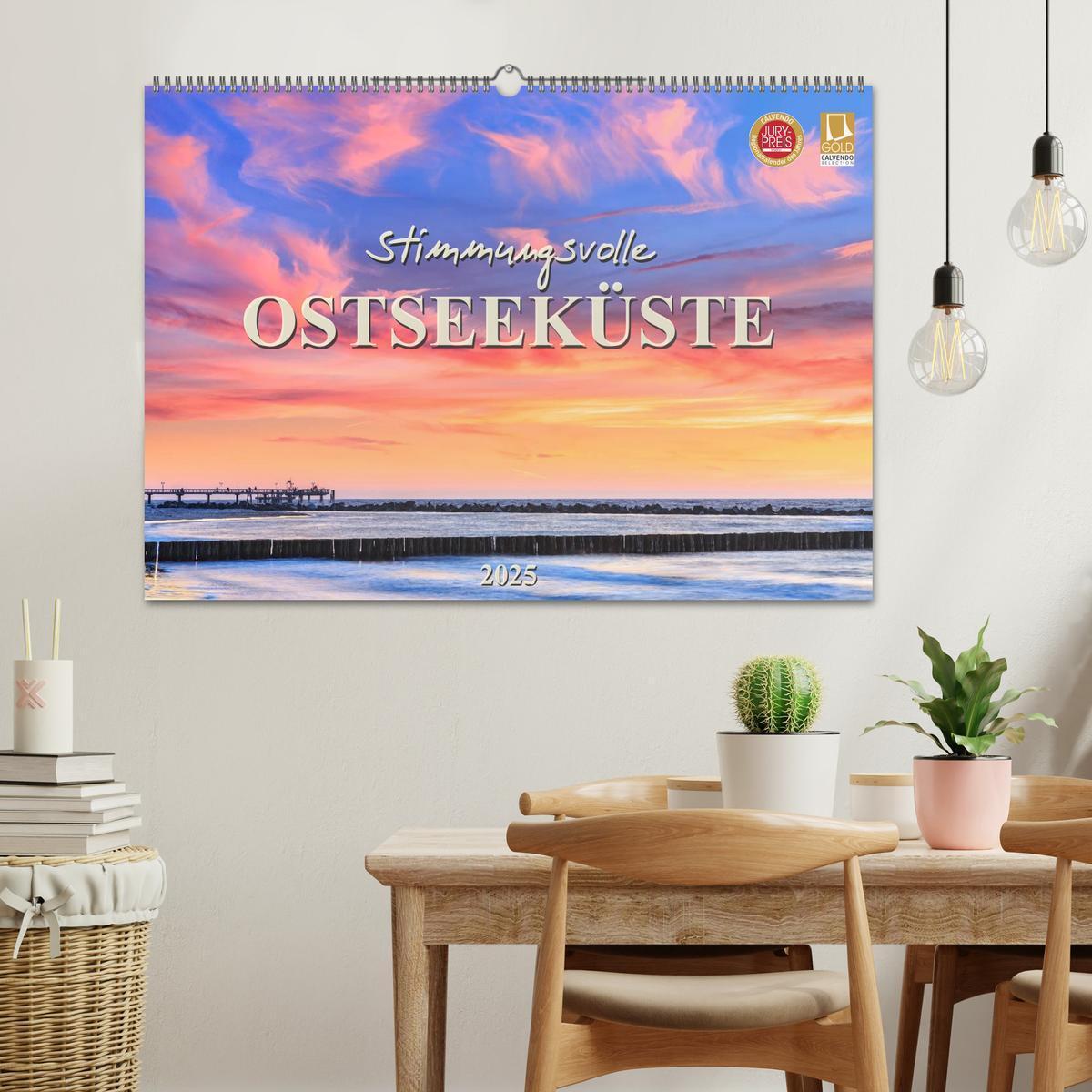 Bild: 9783435476671 | Stimmungsvolle Ostseeküste 2025 (Wandkalender 2025 DIN A2 quer),...