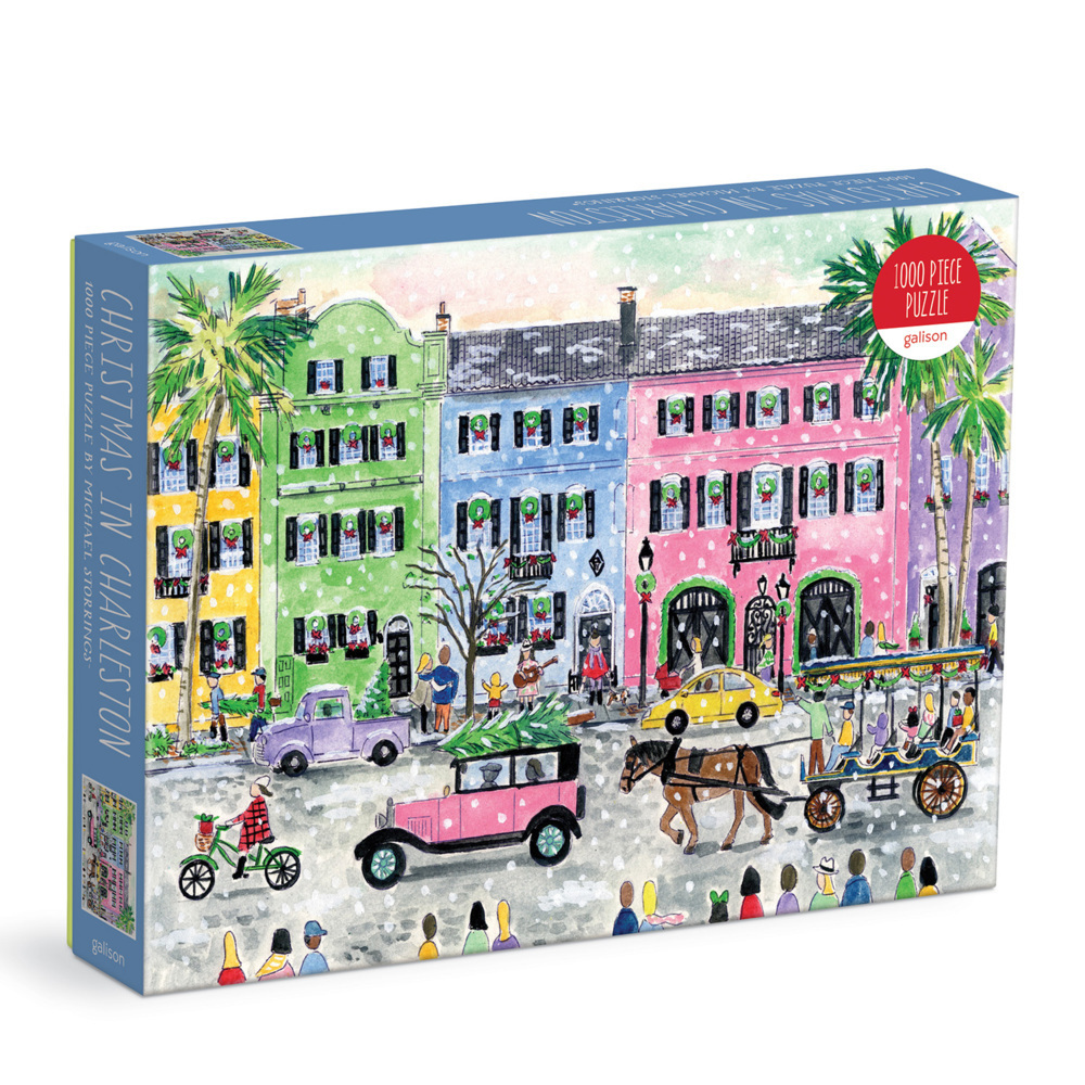 Cover: 9780735372030 | Michael Storrings Christmas in Charleston 1000 Piece Puzzle | Galison