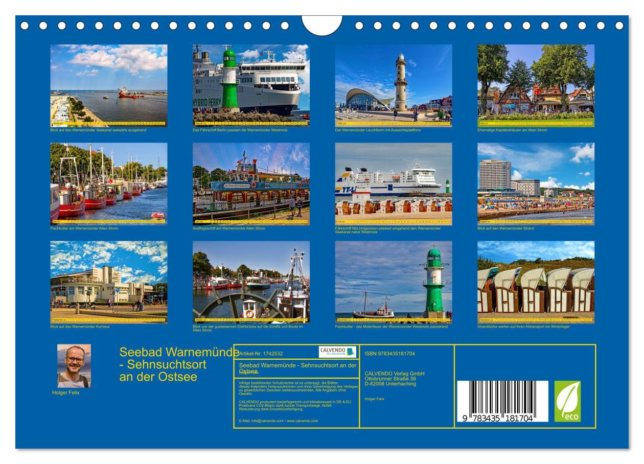 Bild: 9783435181704 | Seebad Warnemünde - Sehnsuchtsort an der Ostsee (Wandkalender 2025...