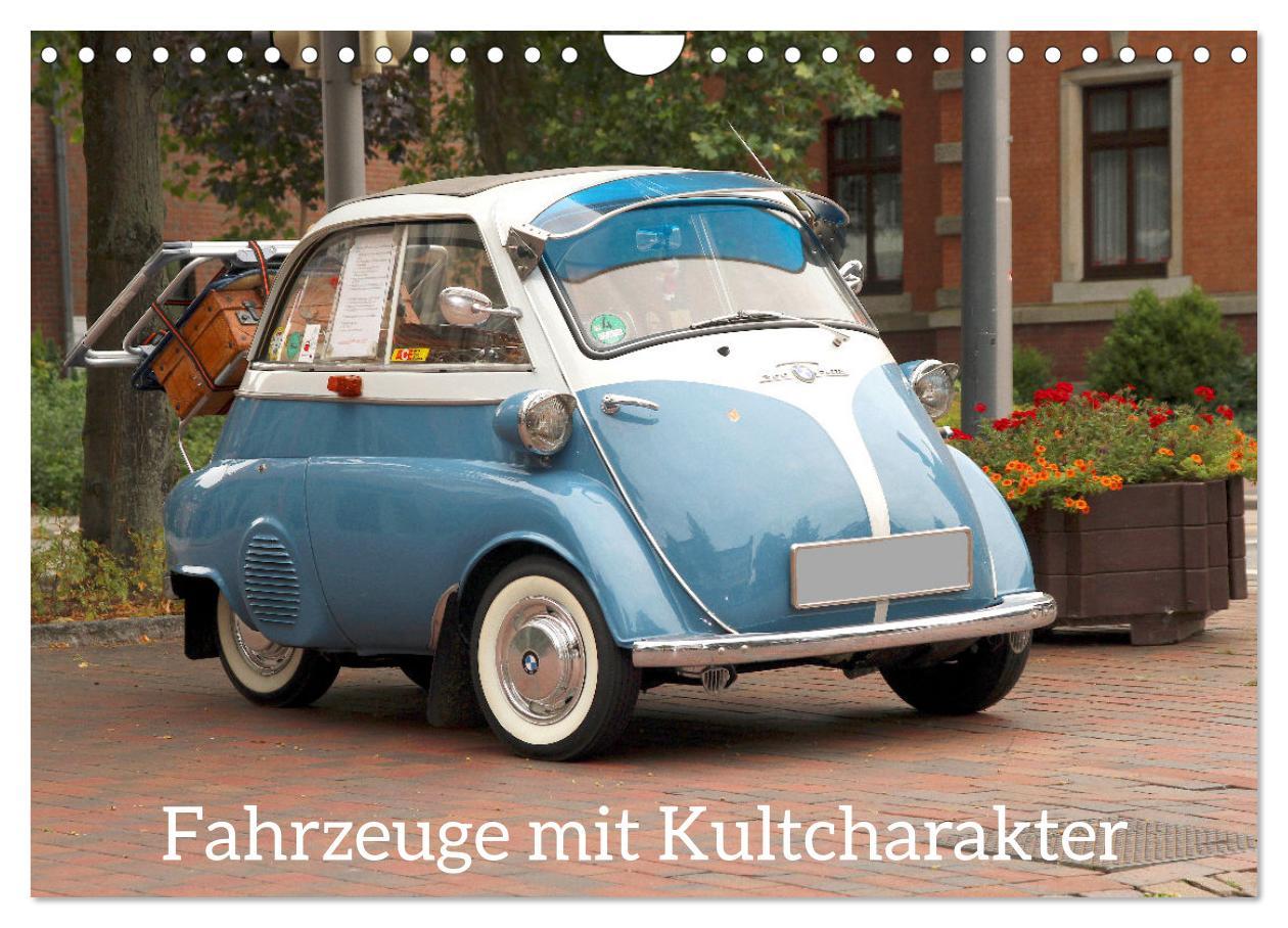 Cover: 9783383836404 | Fahrzeuge mit Kultcharakter (Wandkalender 2025 DIN A4 quer),...