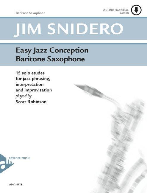 Cover: 9790206304330 | Easy Jazz Conception for Baritone Saxophone | Jim Snidero | Broschüre
