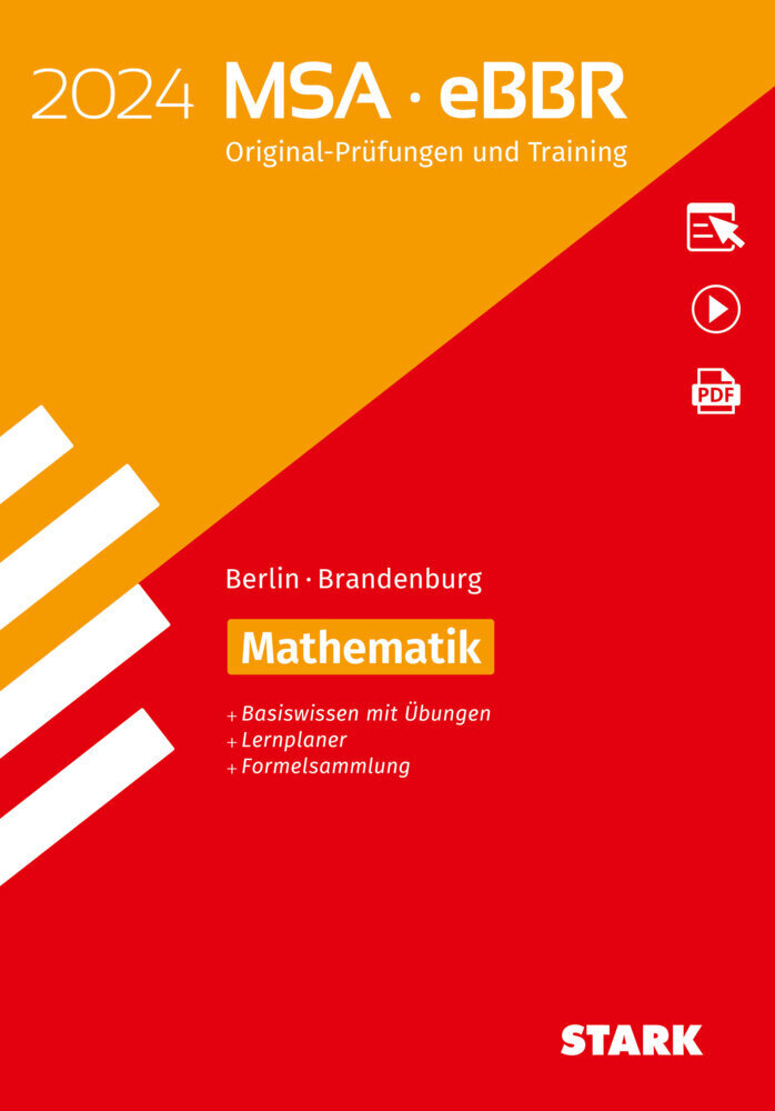 Cover: 9783849059033 | STARK Original-Prüfungen und Training MSA/eBBR 2024 - Mathematik -...
