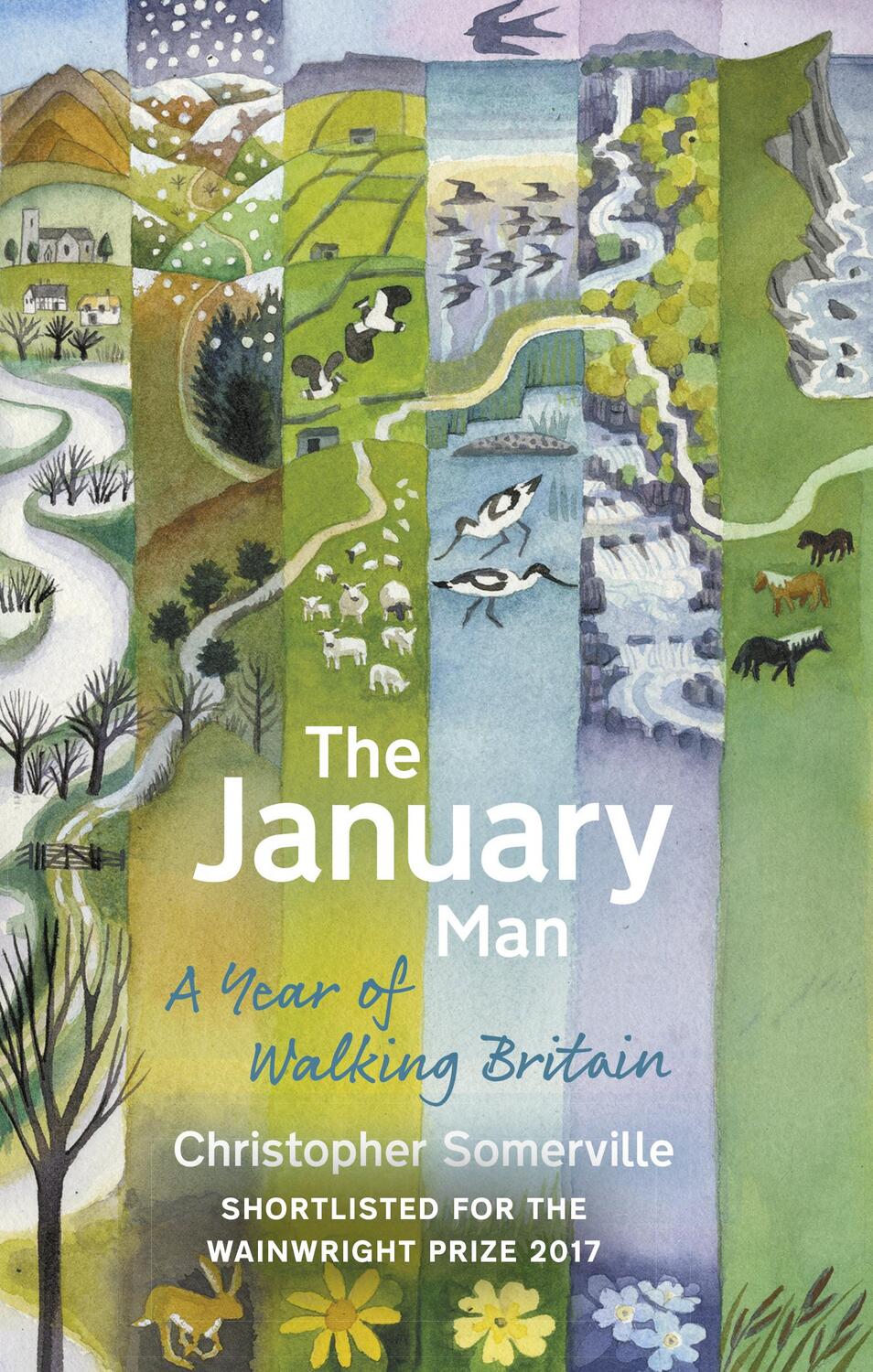 Cover: 9781784161248 | The January Man | A Year of Walking Britain | Christopher Somerville