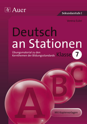 Cover: 9783403065128 | Deutsch an Stationen, Klasse 7 | Verena Euler | Broschüre | 2010