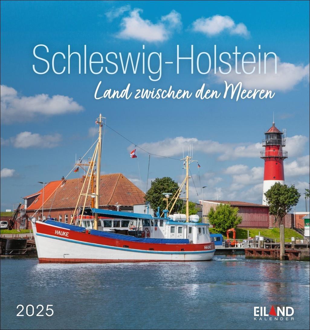 Cover: 9783964023339 | Schleswig-Holstein Postkartenkalender 2025 - Land zwischen den Meeren