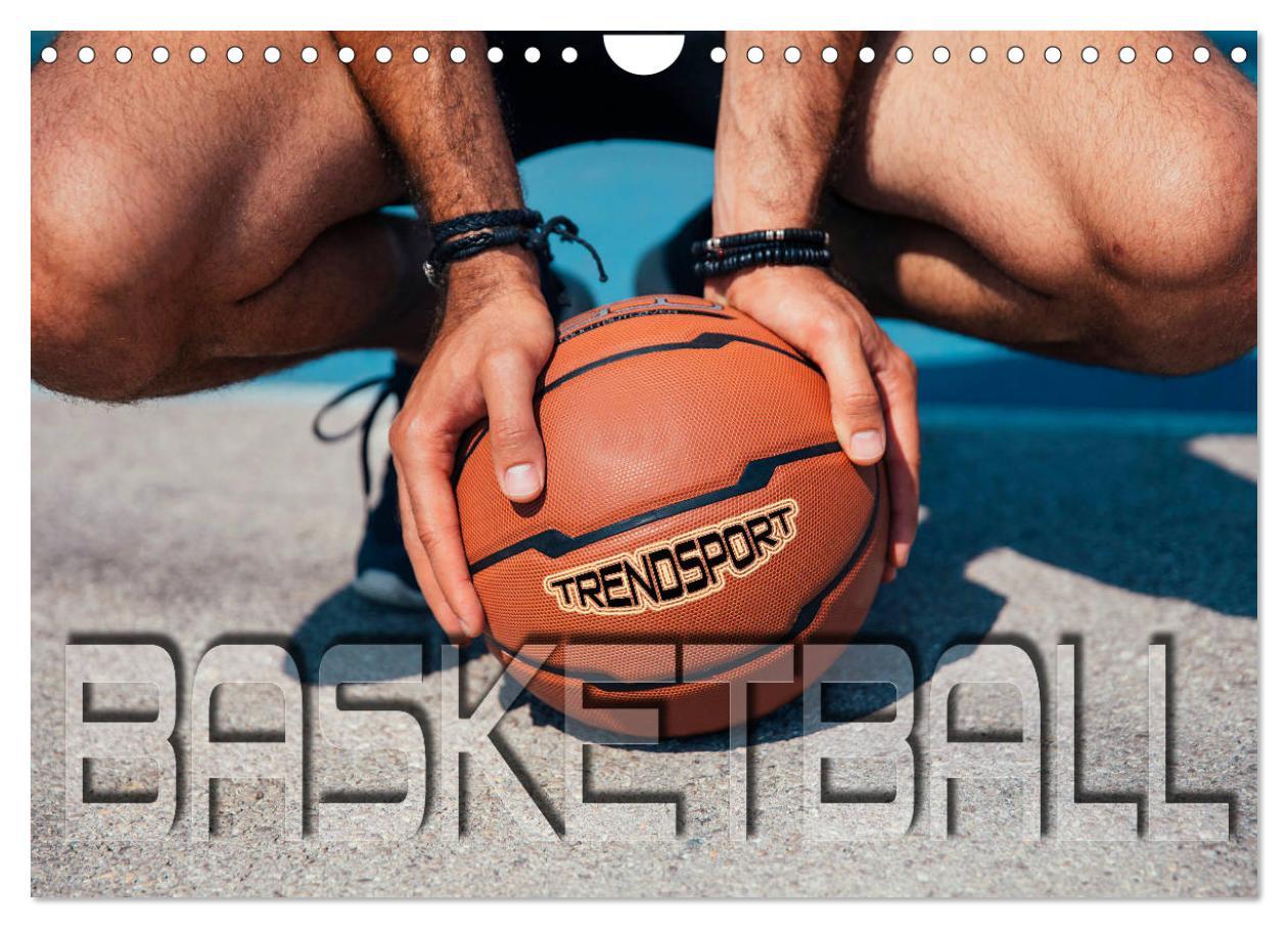 Cover: 9783435328109 | Trendsport Basketball (Wandkalender 2025 DIN A4 quer), CALVENDO...