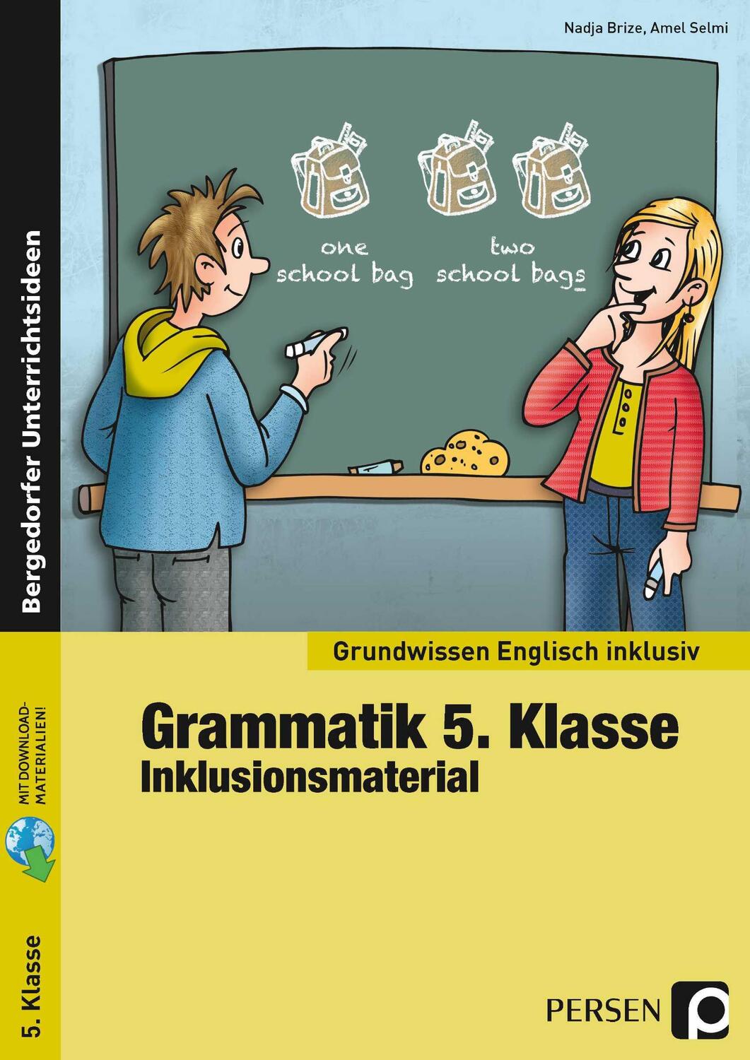 Cover: 9783403236863 | Grammatik 5. Klasse - Inklusionsmaterial Englisch | Brize (u. a.)