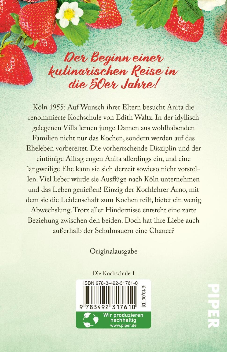 Rückseite: 9783492317610 | Erdbeercreme-Momente | Lea Benthin | Taschenbuch | 336 S. | Deutsch
