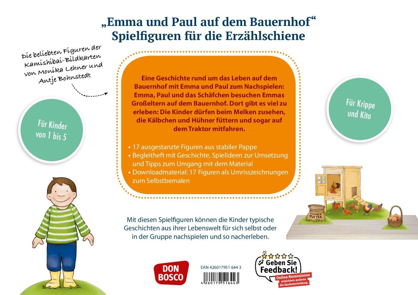 Bild: 4260179516443 | Emma und Paul auf dem Bauernhof. | Monika Lehner | Bundle | Deutsch
