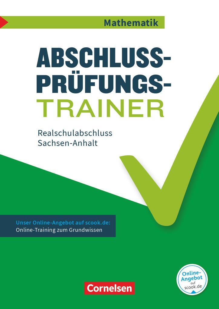Cover: 9783060004966 | Abschlussprüfungstrainer Mathematik - Sachsen-Anhalt 10. Schuljahr...