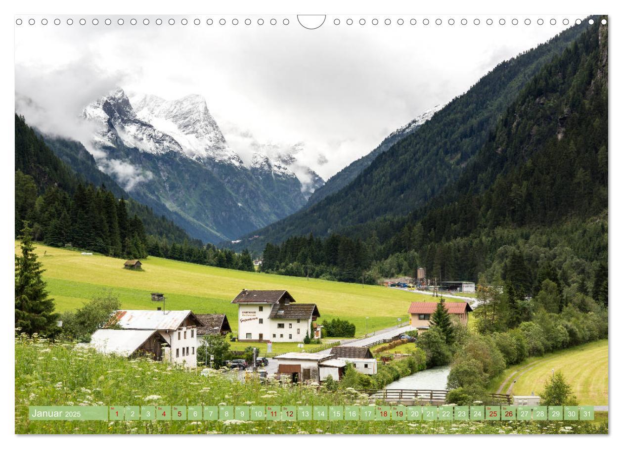 Bild: 9783435389490 | Pitztal in Bildern (Wandkalender 2025 DIN A3 quer), CALVENDO...