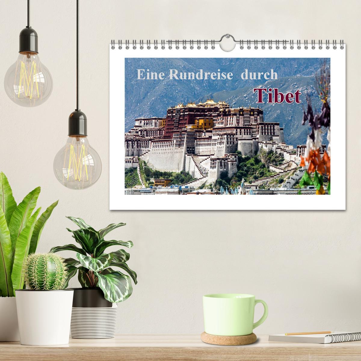 Bild: 9783435352180 | Eine Rundreise durch Tibet (Wandkalender 2025 DIN A4 quer),...