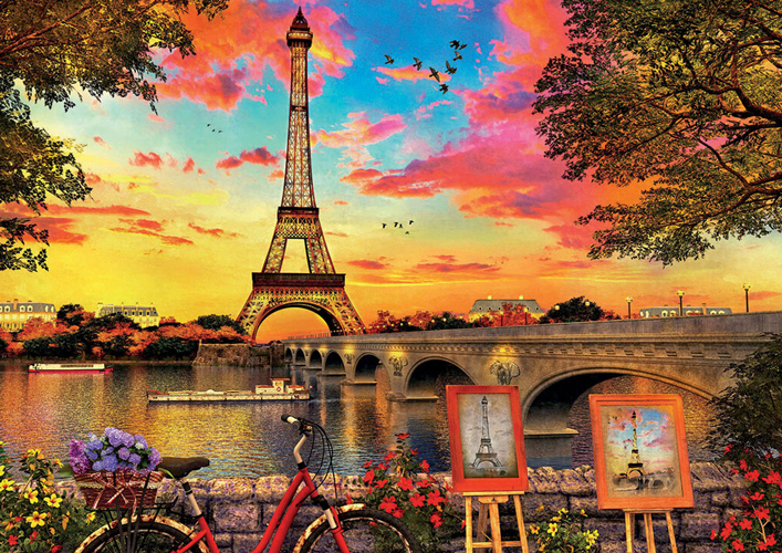 Bild: 8412668176751 | Sunset in Paris (Puzzle) | Spiel | In Spielebox | 9217675 | Deutsch