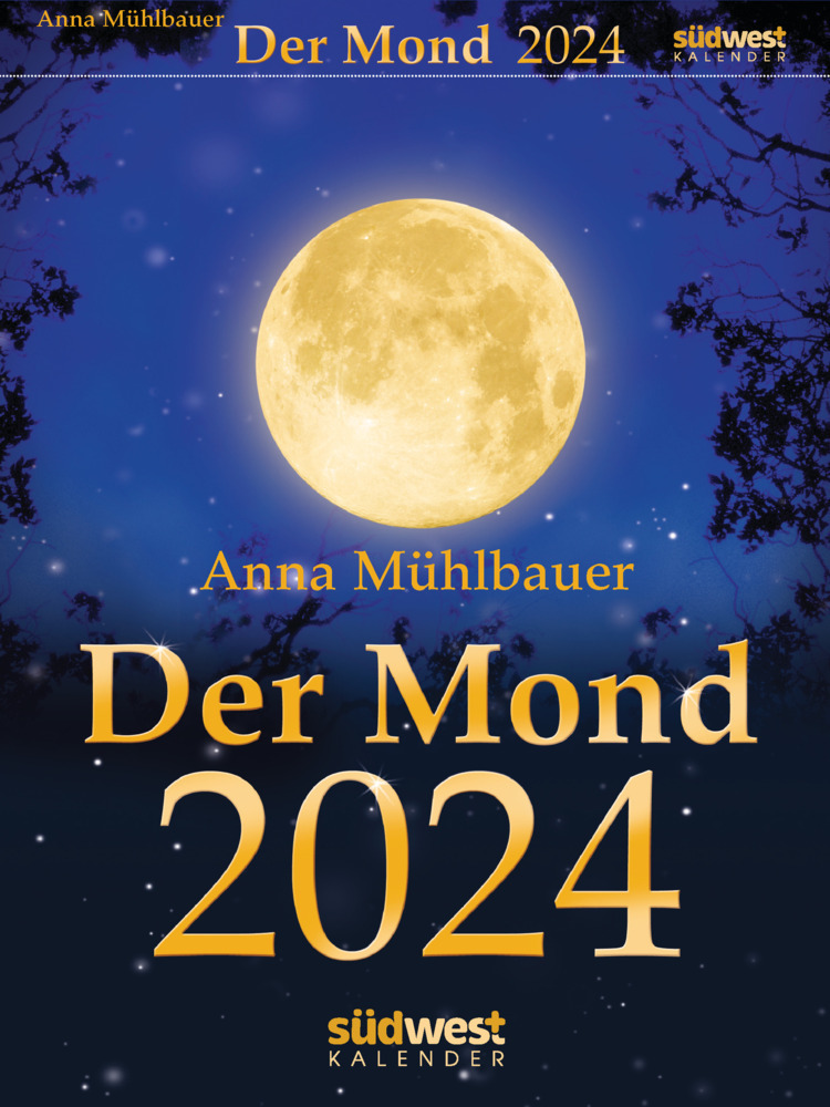Cover: 9783517102054 | Der Mond 2024 - Tagesabreißkalender | Anna Mühlbauer | Kalender | 2024