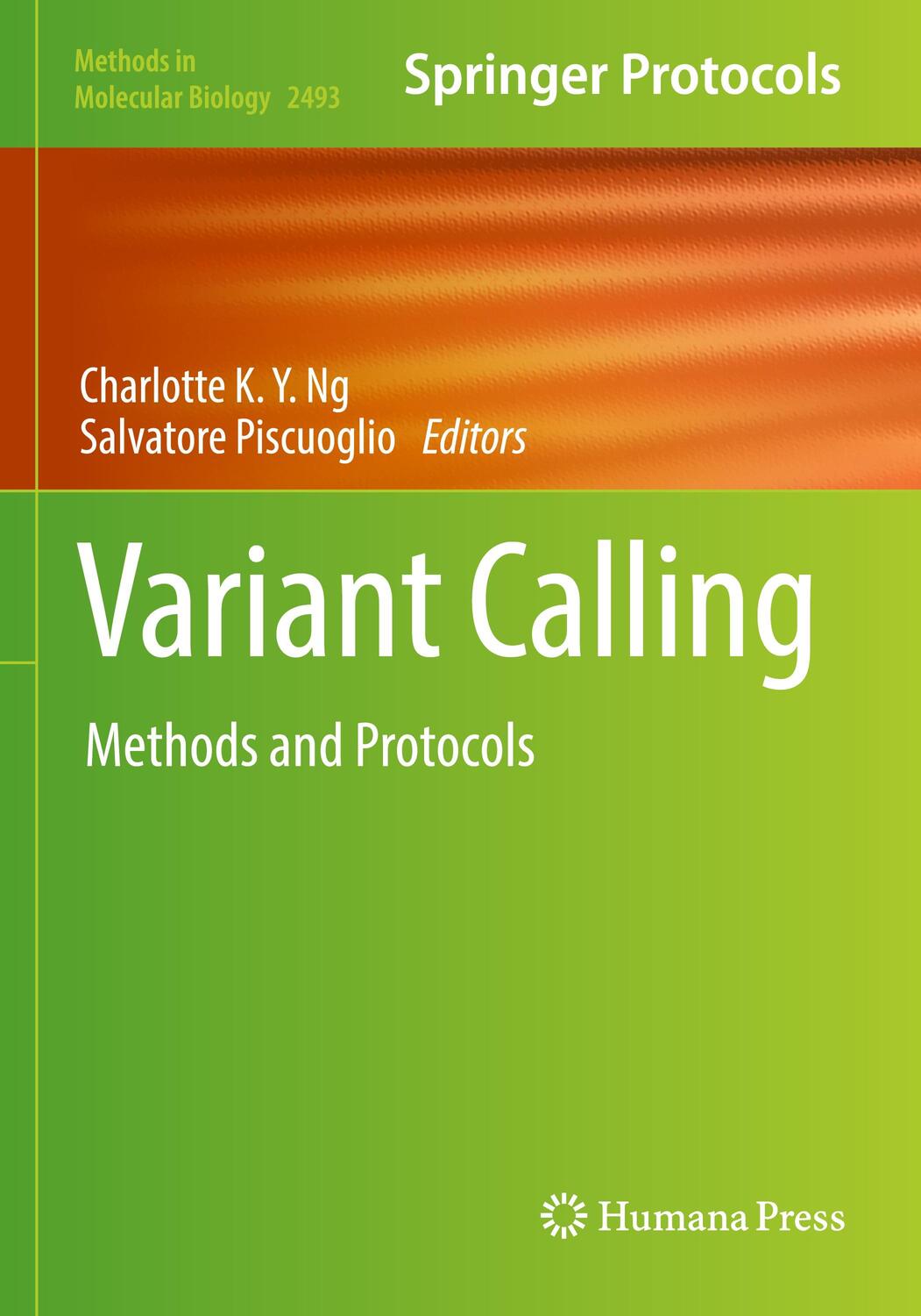 Cover: 9781071622957 | Variant Calling | Methods and Protocols | Salvatore Piscuoglio (u. a.)