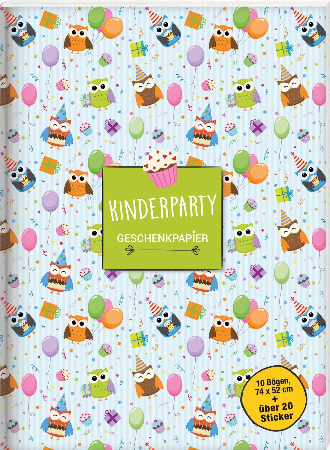 Cover: 9783863185947 | Geschenkpapierbuch. Kinderparty | Taschenbuch | Deutsch | 2020
