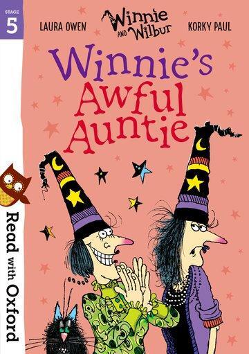Cover: 9780192769176 | Read with Oxford: Stage 5: Winnie and Wilbur: Winnie's Awful Auntie