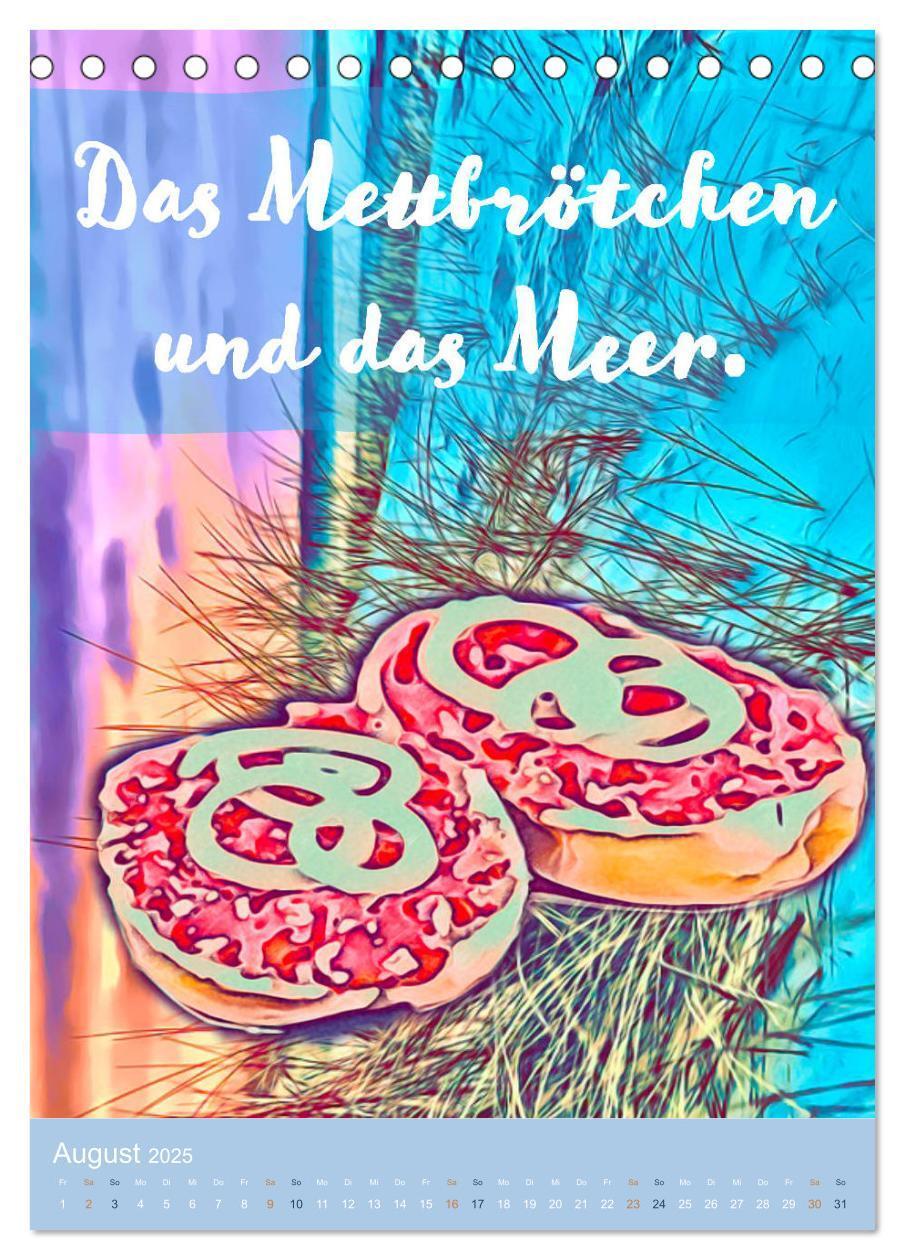 Bild: 9783435934393 | Mettbrötchen Träume - Mettkalender (Tischkalender 2025 DIN A5...