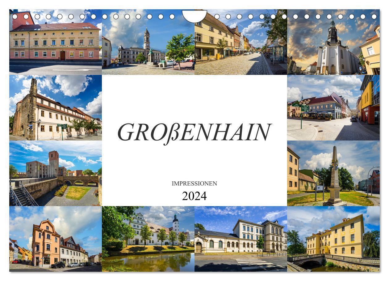 Cover: 9783383081002 | Großenhain Impressionen (Wandkalender 2024 DIN A4 quer), CALVENDO...