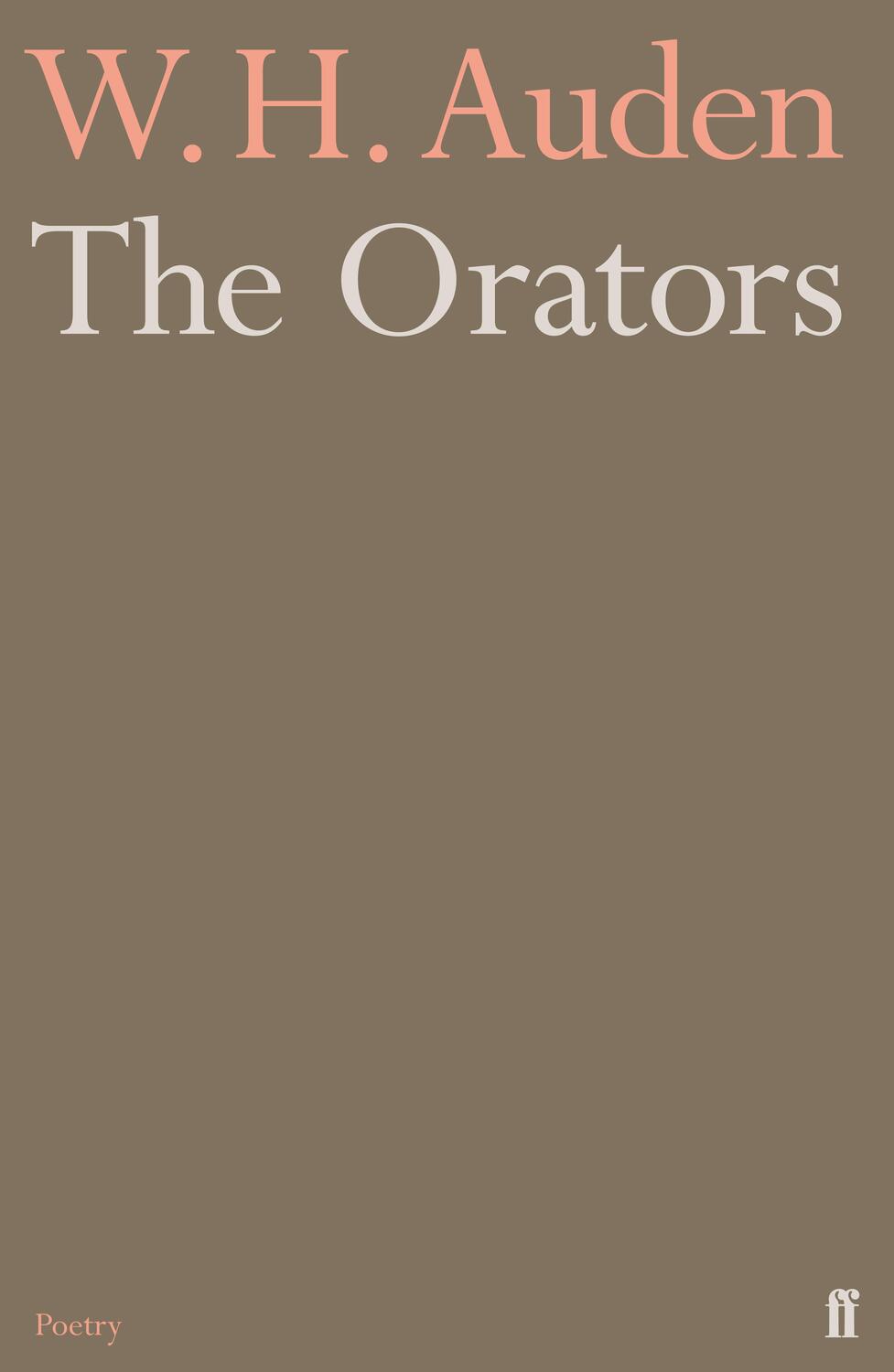 Cover: 9780571283538 | The Orators | W. H. Auden | Taschenbuch | Kartoniert / Broschiert