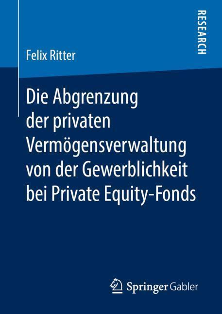 Cover: 9783658268251 | Die Abgrenzung der privaten Vermögensverwaltung von der...