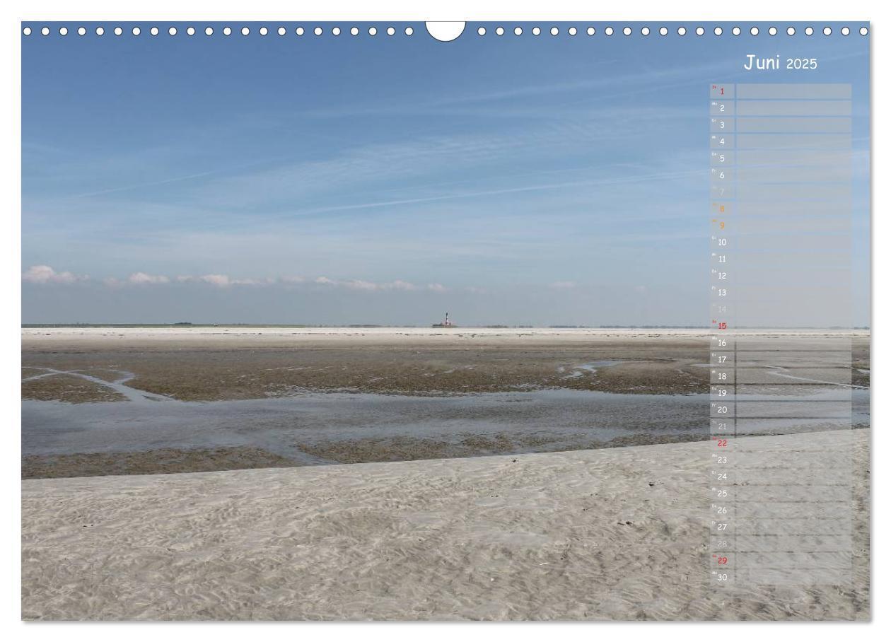 Bild: 9783435784660 | Strandspaziergang / Geburtstagskalender (Wandkalender 2025 DIN A3...