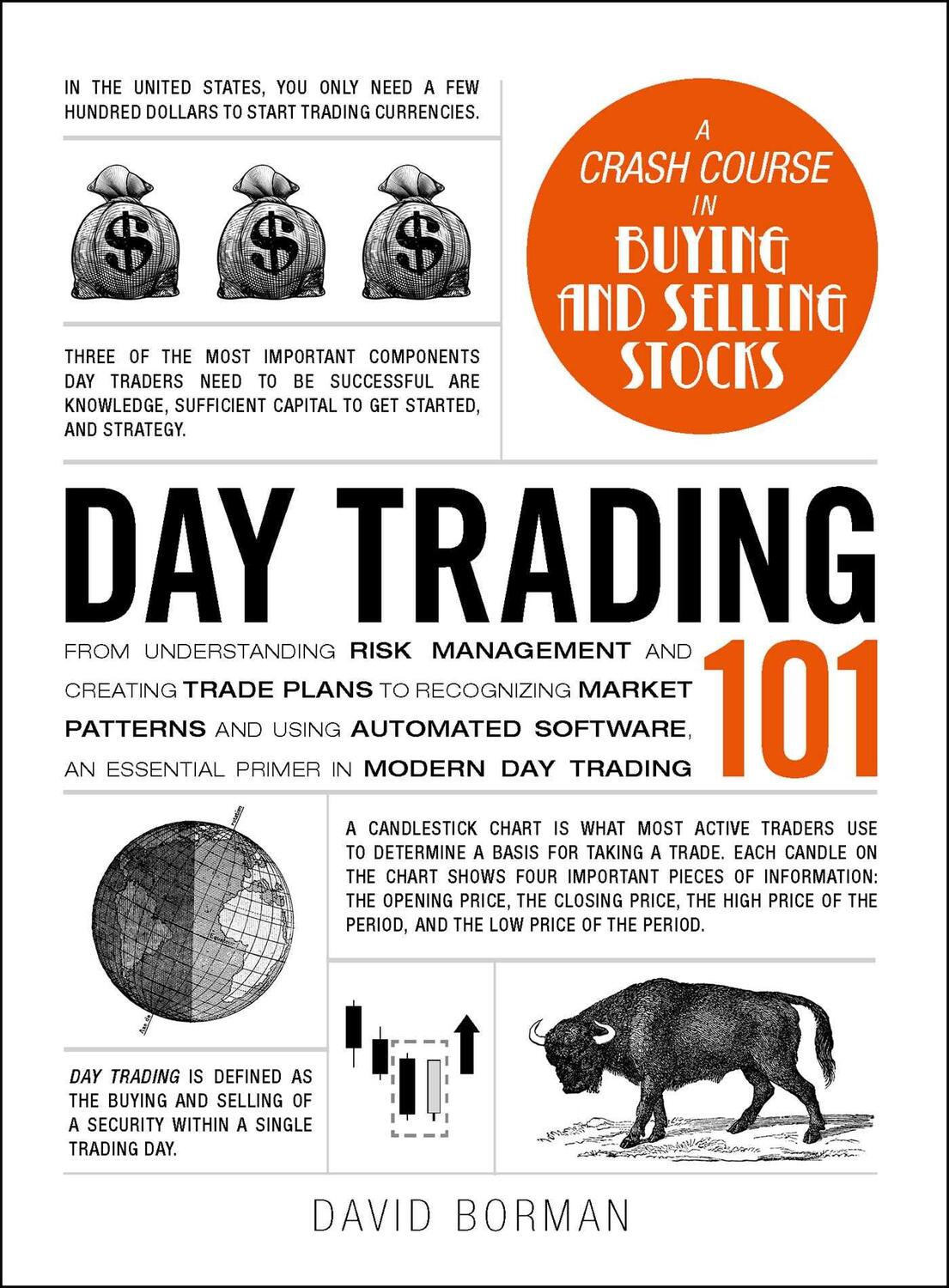Cover: 9781507205815 | Day Trading 101 | David Borman | Buch | Adams 101 | Gebunden | 2018