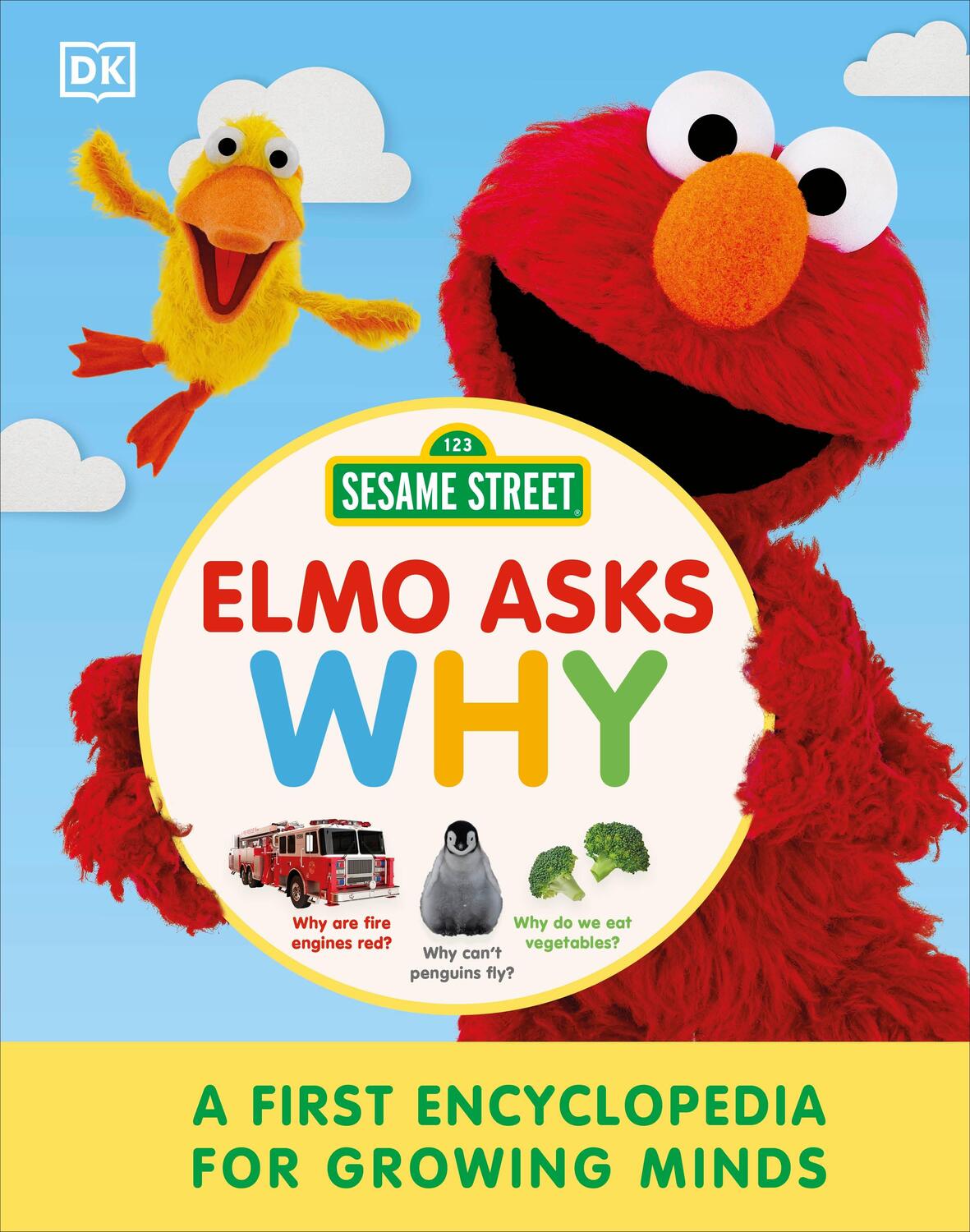 Cover: 9780241618370 | Sesame Street Elmo Asks Why? | A First Encyclopedia for Growing Minds