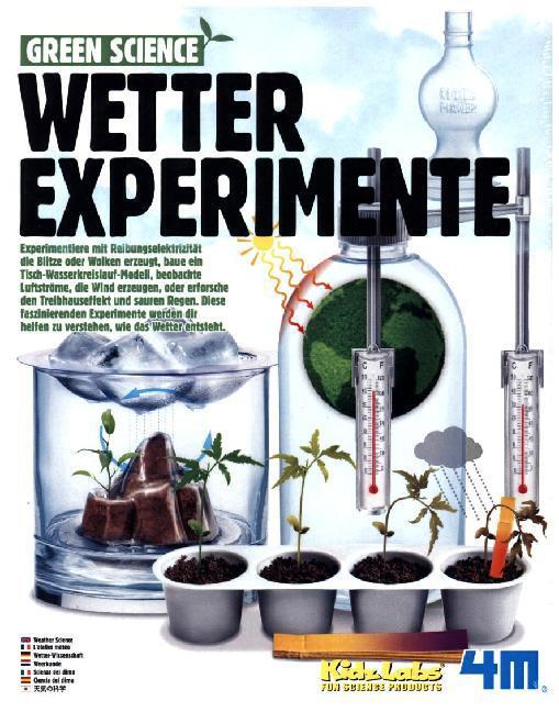 Cover: 4018928684741 | Green Science, Wetter (Experimentierkasten) | Spiel | In Schachtel