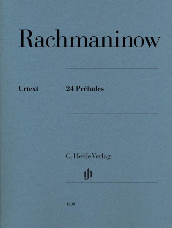 Cover: 9790201812007 | 24 Préludes | Sergej Rachmaninow | Taschenbuch | Deutsch | 2014