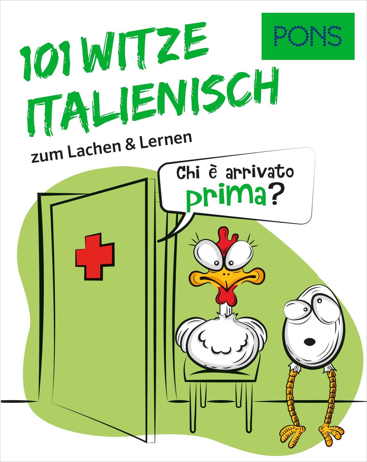 Cover: 9783125623439 | PONS 101 Witze Italienisch | zum Lachen & Lernen | Taschenbuch | 2021