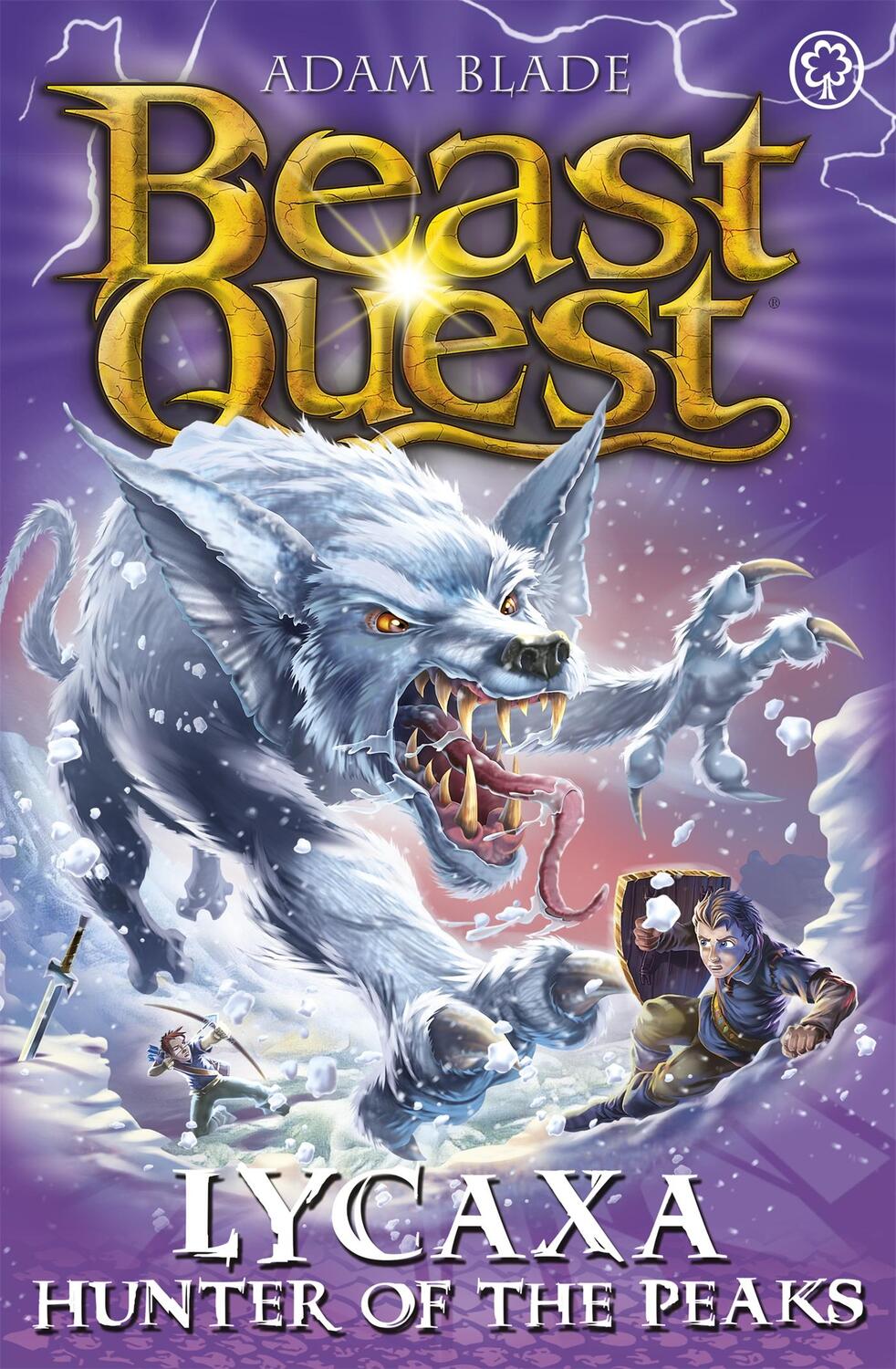 Cover: 9781408361863 | Beast Quest: Lycaxa, Hunter of the Peaks | Series 25 Book 2 | Blade